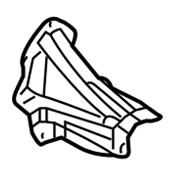 Ford 4R3Z-63280C06-A Gusset - B Pillar