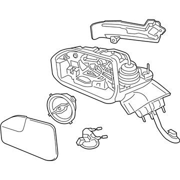 Lincoln MKZ Car Mirror - GP5Z-17682-AE