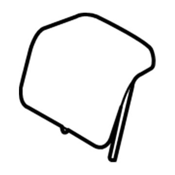 Ford BN7Z-54611A08-AA Headrest, Charcoal Black BN7Z-54611A08-AA Ford Headrest, Charcoal Black Illustration 1 of 1