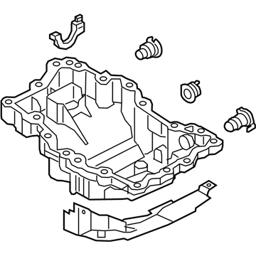 Ford FT4Z-6675-D Pan Assembly - Engine Oil