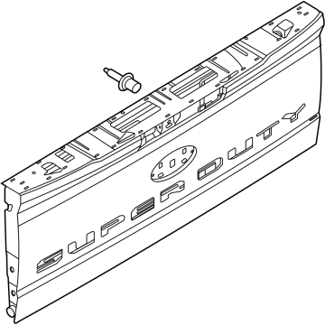 Ford PC3Z-9940700-A Tailgate Assembly