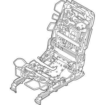 Lincoln PZ1Z-78613A10-P Cushion Frame