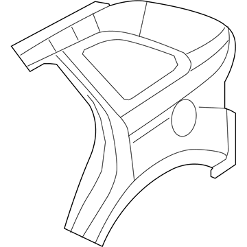 BT4Z-7827841-A Ford Quarter Panel, Rear Outer Driver Side Illustration 1 of 1
