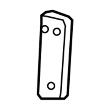 Ford 1F1Z-5423820-AA Reflector, Front 1F1Z-5423820-AA Ford Reflector, Front Illustration 1 of 1