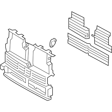 Ford KT4Z-8475-G Shutter Assembly - Radiator Control