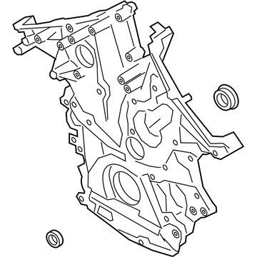 Ford L1MZ-6019-C Cover - Cylinder Front