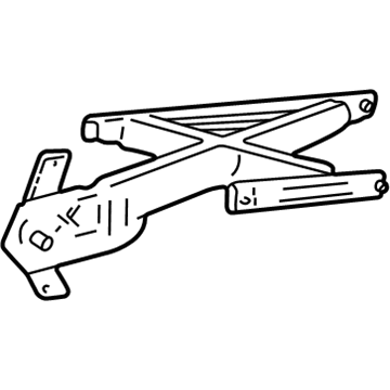 Lincoln 3C5Z-7823201-AA Regulator And Motor Assembly - Window