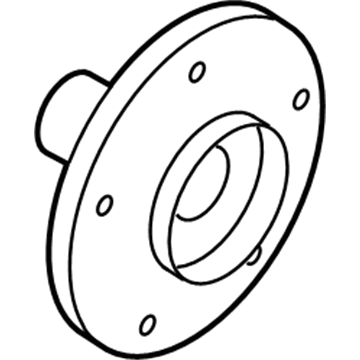 Mercury 6L8Z-1109-AA Hub Assembly - Wheel