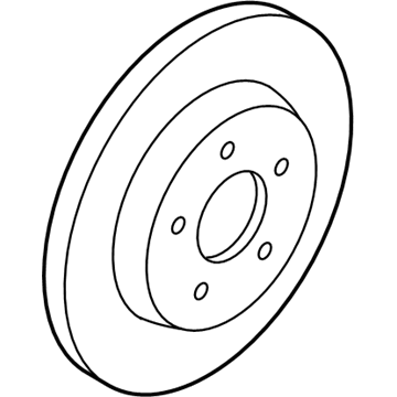 Mercury 5U2Z-1V125-Z Rotor Assembly