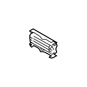 HU3Z-9616279-A Ford Damper, Front Passenger Side Illustration 1 of 1