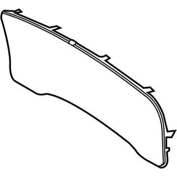 Ford 7L1Z-10887-A Glass - Instrument Cluster
