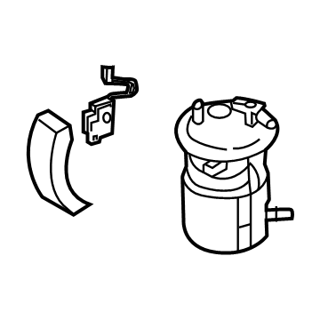 Ford L1MZ-9H307-Q Fuel Pump Assembly