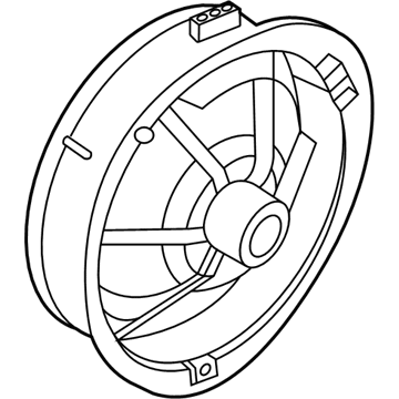 Lincoln LC5Z-18808-D Speaker Assembly