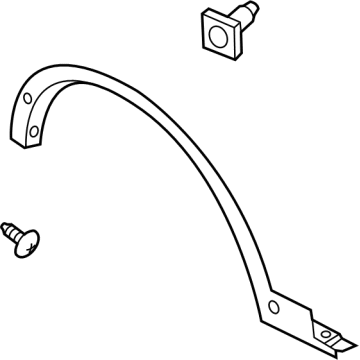 Lincoln LJ7Z-16038-CA Moulding