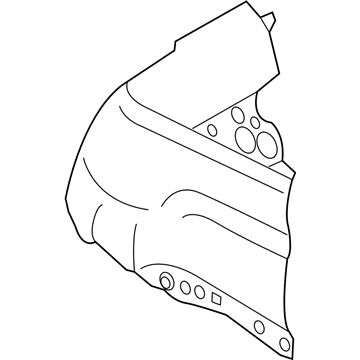 Ford CK4Z-16006-A Fender Assembly - Front