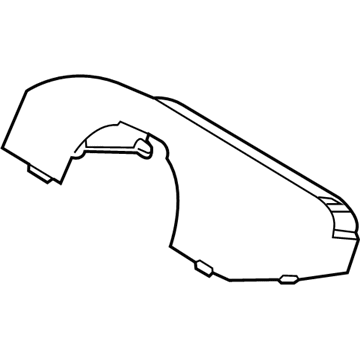 Lincoln MKT Steering Column Cover - DE9Z-3530-AD