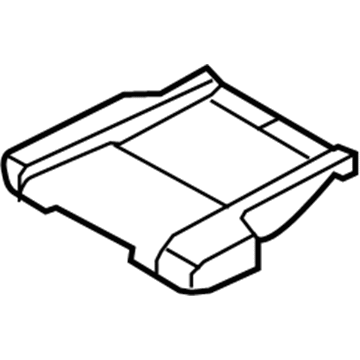 Ford 6L2Z-7863840-CA Pad - Rear Seat Cushion