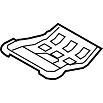 Ford 6L2Z-7863160-AA Frame And Spring - Rear Seat Cushion
