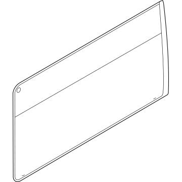 Ford HK4Z-6129710-C Glass - Quarter Window
