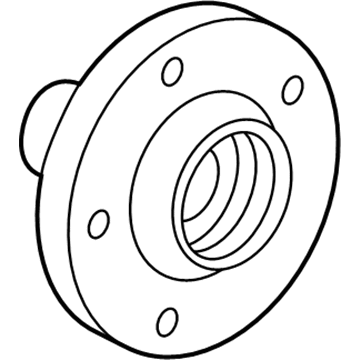 Ford 8F9Z-1104-A Hub Assembly - Wheel