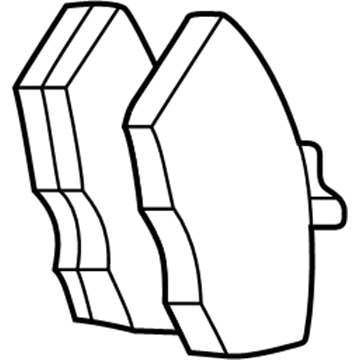 Ford 5U2Z-2V200-D Kit - Brake Shoe And Lining