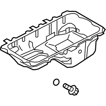 Ford JR3Z-6675-E Pan Assembly - Engine Oil