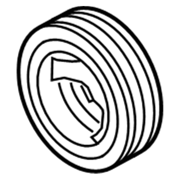 Ford NL3Z-6312-B Pulley - Crankshaft