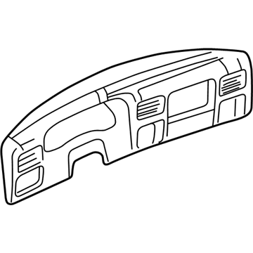 Ford 5C3Z-25044D70-CAB Panel - Instrument