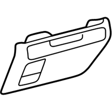 Ford F-250 Super Duty Dash Panel Vent Portion Covers - XC3Z-25044D70-AAA