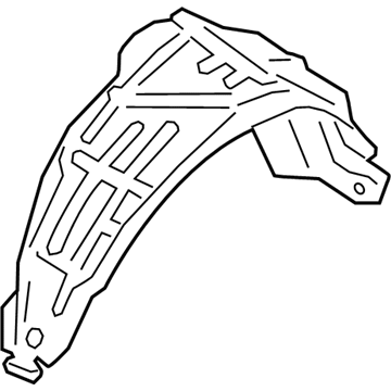 Ford GN1Z-54278B50-H Filler - Quarter Panel GN1Z-54278B50-H Ford Filler - Quarter Panel Illustration 1 of 1