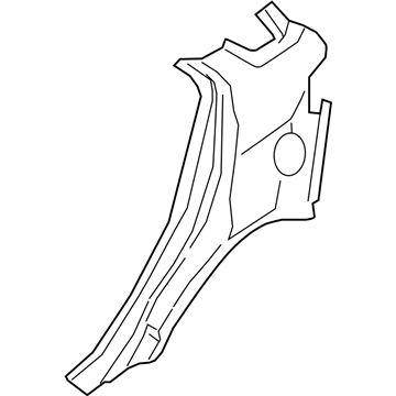 Ford GN1Z-7427840-F Panel - Body Side - Rear