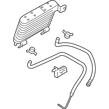 Ford AL2Z-7A095-A Oil Cooler Assembly