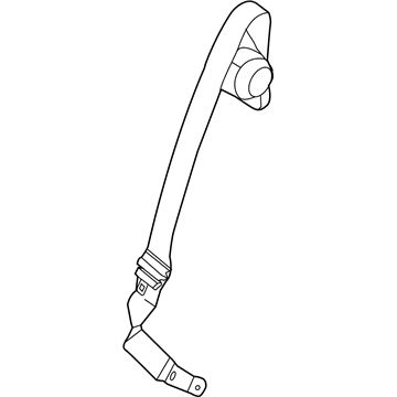 Lincoln FT4Z-58611B64-AB Seat Belt Assembly