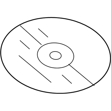 Ford 9G1Z-10E987-DA Disc - Navigation Map