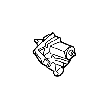 Lincoln LJ6Z-9923394-A Motor Assembly - Window Operating