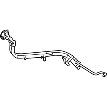 Mercury AL2Z-9034-B Pipe - Fuel Filler