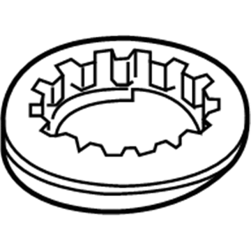 Lincoln AV6Z-5586-A Antisqueak - Rear Spring