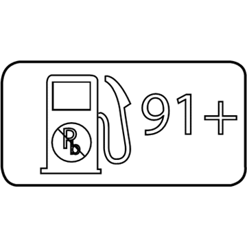 Lincoln AU5Z-9A095-D Decal