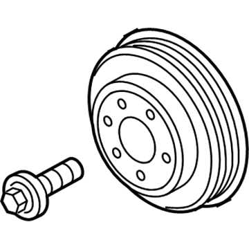 Lincoln NJ5Z-6312-A Pulley - Crankshaft