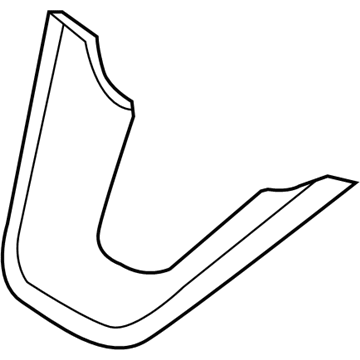 Ford DP5Z-3D758-CA Trim Cover DP5Z-3D758-CA Ford Trim Cover Illustration 1 of 1