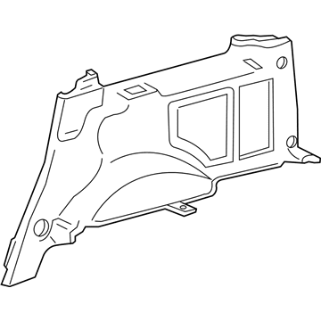 Lincoln 4L7Z-7831012-AAB Trim Assembly - Quarter