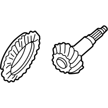 Ford F57Z-3222-BA Gear And Pinion Assembly - Driving
