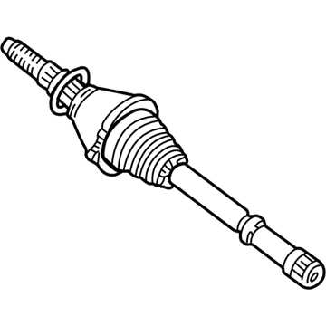 Ford F57Z-3B436-BA Shaft - Front Axle