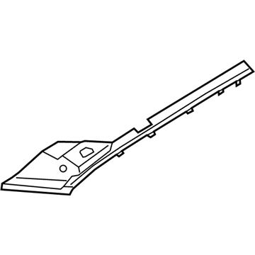 Lincoln JL7Z-7802038-AC Filler - Front Fender