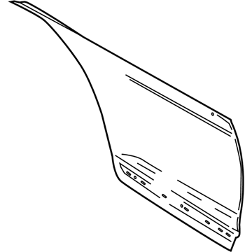 Lincoln GD9Z-5424700-A Panel Assembly - Door - Outer
