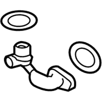 Lincoln FB5Z-6L092-C Tube Assembly - Drain