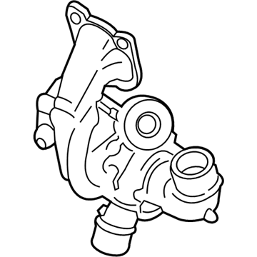 Lincoln F2GZ-6K682-C Turbocharger Assembly