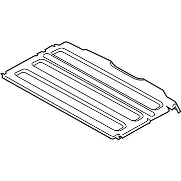 Ford ET1Z-1745440-AA Panel Assembly - Rear Package Tray