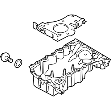 Ford 7T4Z-6675-A Pan Assembly - Engine Oil