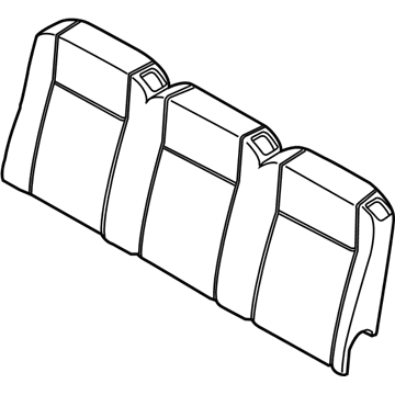 Ford CK4Z-9966800-AE Pad - Rear Seat Back